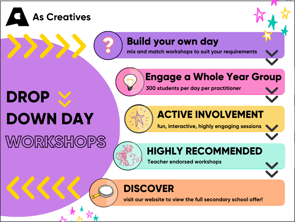 Drop Down Day – Enrichment Workshops