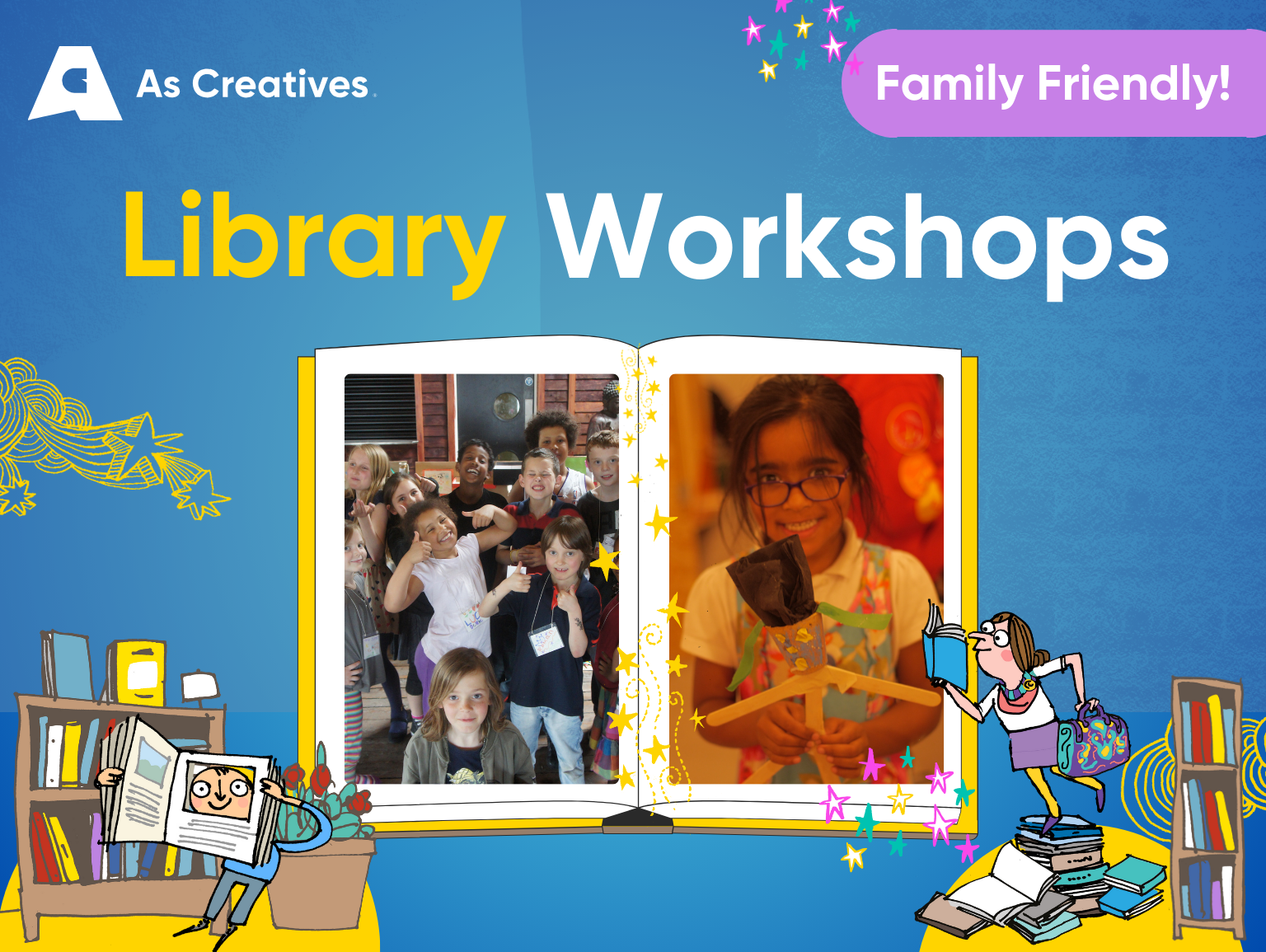 Library Learning – Summer Family Friendly Library Workshops
