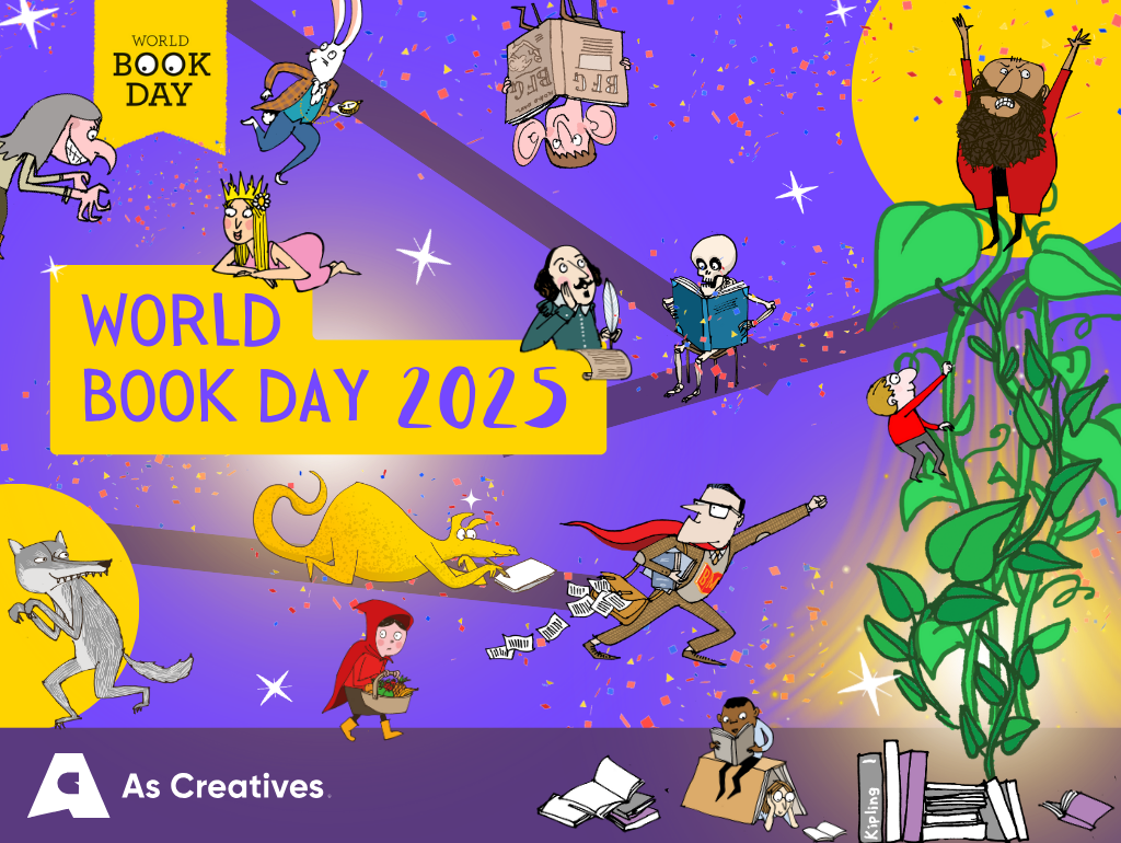 World Book Day 2025 School Workshops – Primary & Secondary Schools